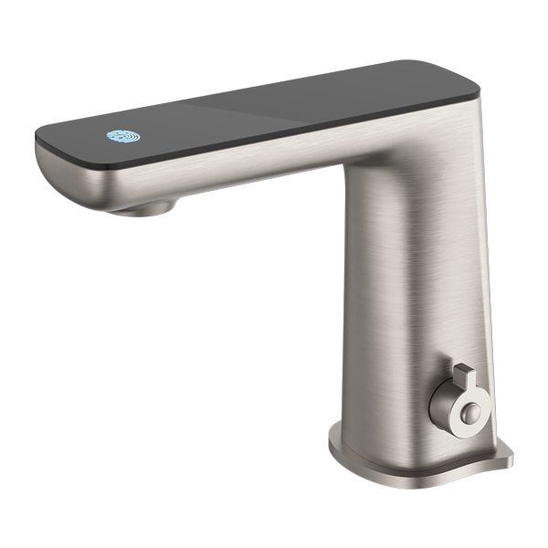 Claudia Range Digital Display Sensor Basin Tap - Brushed Nickel