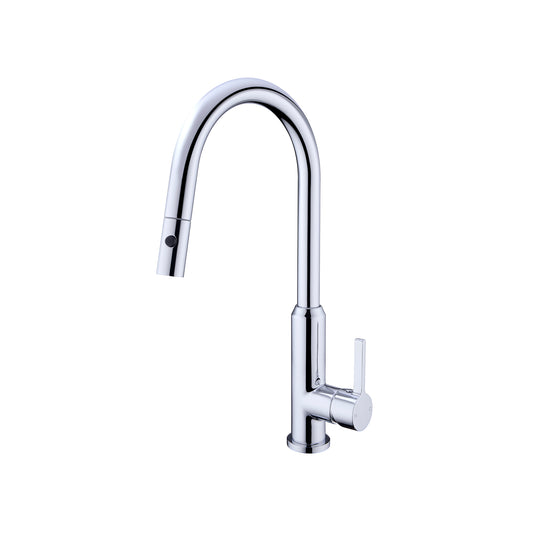Pearl Pull out Sink Mixer with Spray Function - Chrome