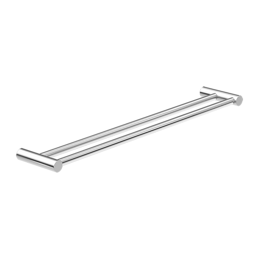 Mecca Range Chrome Double Bar Towel Rail (Non Heated) 600mm