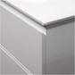 Builder's Range 1200mm Single Wall Hung Plywood Vanity Gloss White