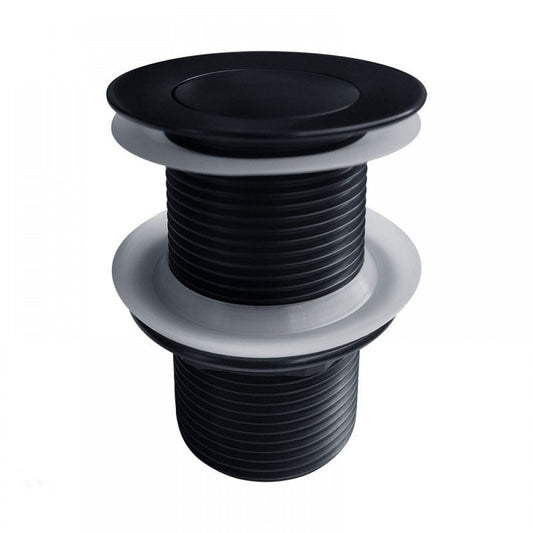 Matte Black Finish 32mm Pop Up Waste without Overflow