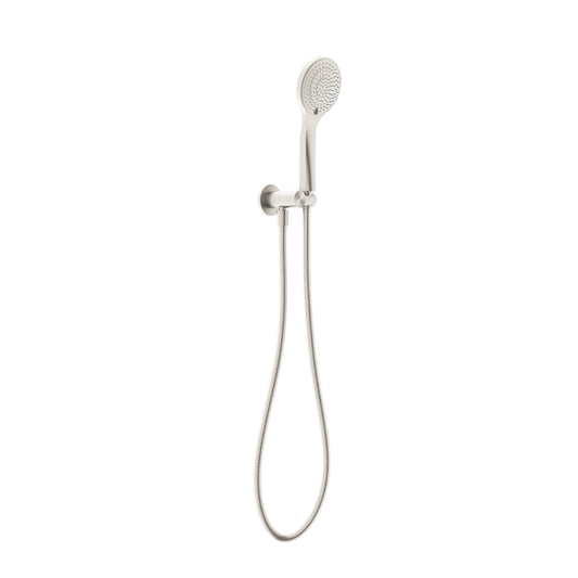 Mecca Range Brushed Nickel Air Shower Head With A Fixed Bracket