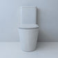 Back to Wall Rimless Toilet Suite Gloss White