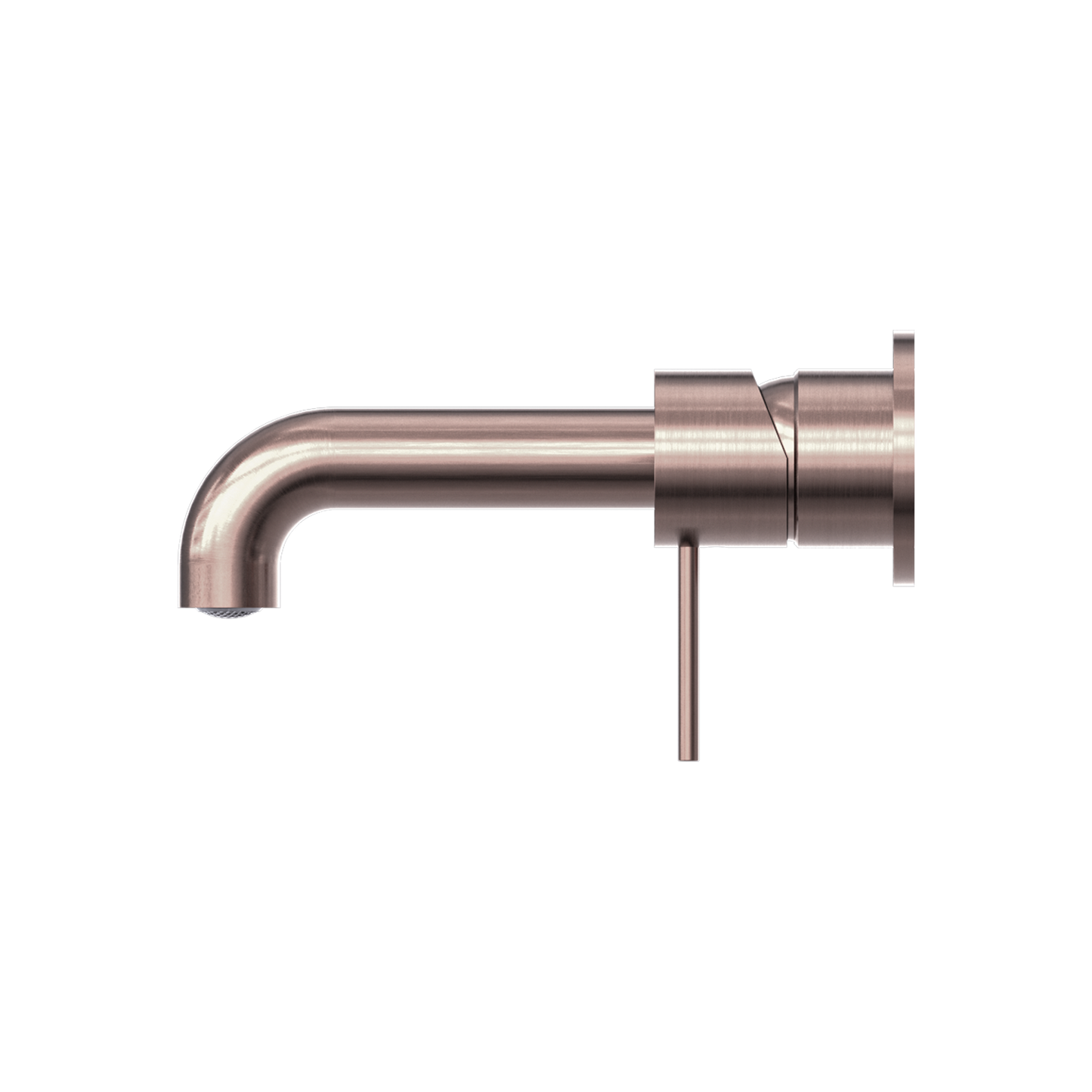Mecca Brushed Bronze Wall Basin Mixer (Separate Back Plate）