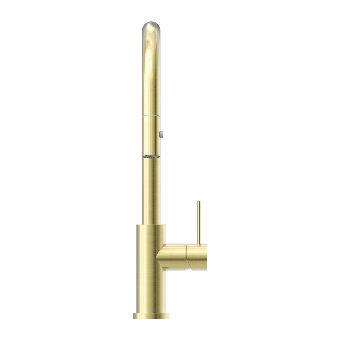 Mecca Brushed Gold Pull Out Sink Mixer With Vegie Spray Function
