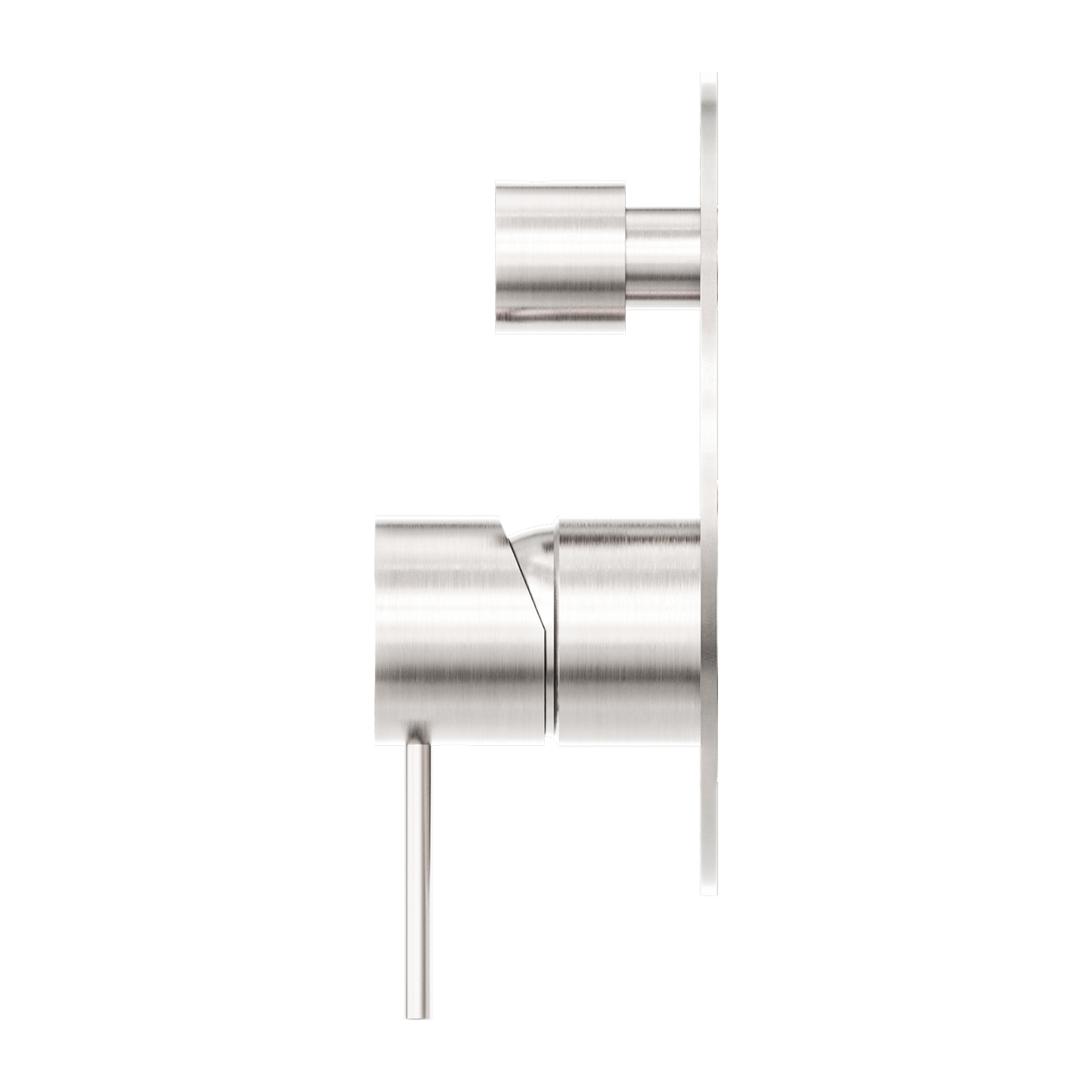 Mecca Brushed Nickel Shower Mixer With Diverter