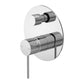 Mecca Chrome Shower Mixer With Diverter