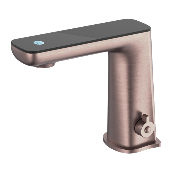 Claudia Range Digital Display Sensor Basin Tap - Brushed Bronze