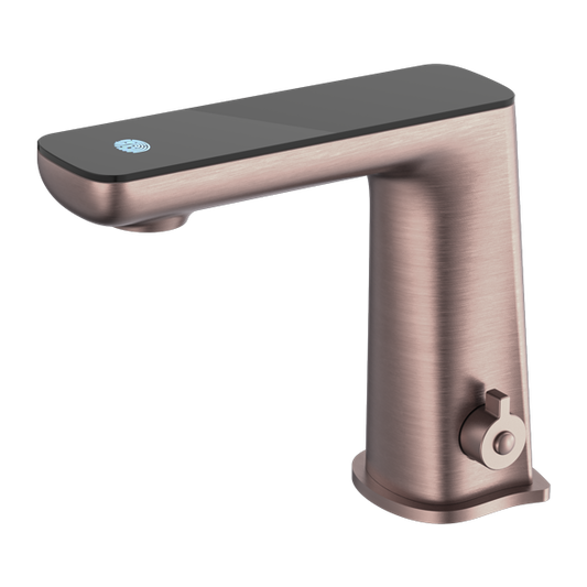 Claudia Range Digital Display Sensor Basin Tap - Brushed Bronze