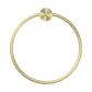 Opal Brushed Gold Towel Ring