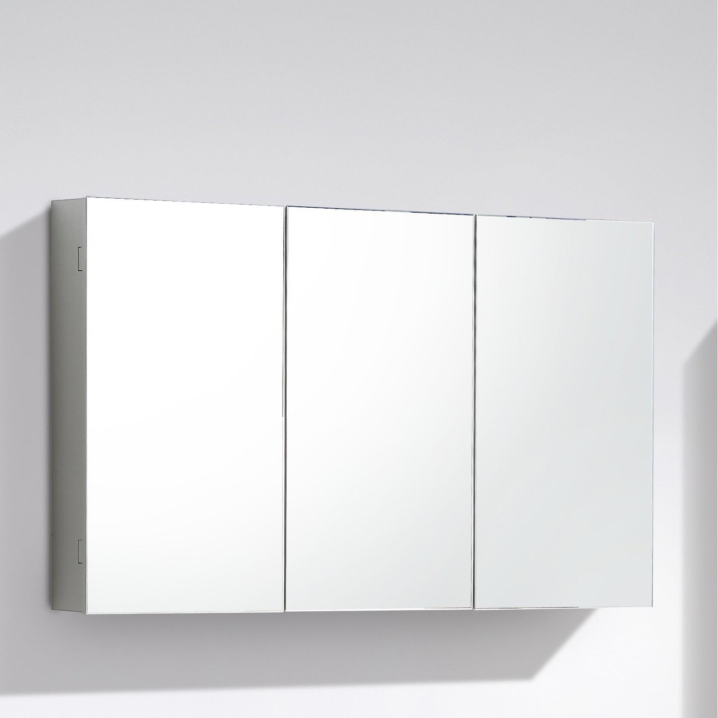 Smile Range Bathroom Mirror Cabinet Rosewood Finish 1500mm