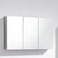 Smile Range Bathroom Mirror Cabinet Rosewood Finish 1200mm
