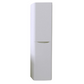Smile Range Bathroom Tower Side Cabinet Left Side Gloss White 400w x 300d x 1500h m